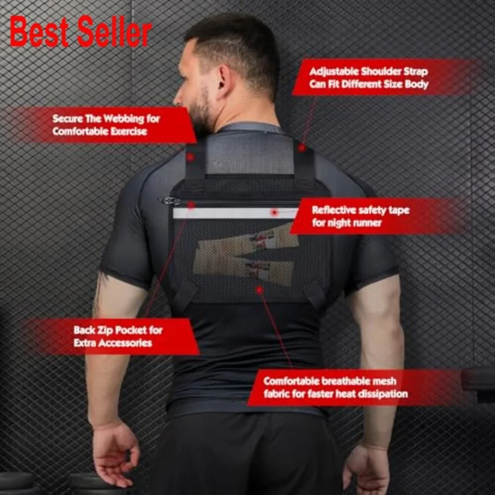 Nylon Tactical Chest Bag Large Capacity Water Resistant